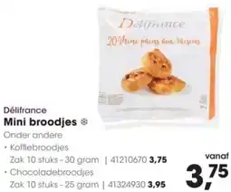 HANOS Délifrance Mini broodjes aanbieding