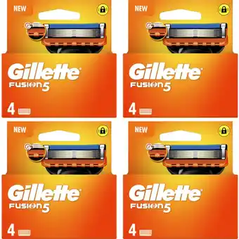 Albert Heijn Gillette Fusion5 navulmesjes 4-pack aanbieding