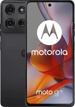 Coolblue Motorola Moto G75 256GB Zwart 5G aanbieding