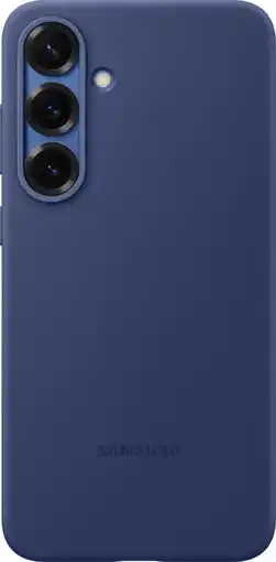 Coolblue Samsung Galaxy S25 Plus Siliconen Back Cover Blauw aanbieding