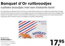 HANOS Banquet d'Or Ruitbroodjes aanbieding