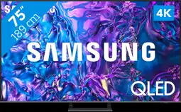 Coolblue Samsung QLED 75Q74D (2024) aanbieding