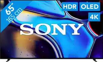 Coolblue Sony 65'' Bravia 8 OLED 4K (2024) aanbieding