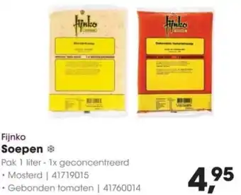 HANOS Fijnko Soepen aanbieding