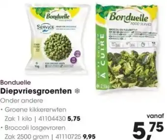 HANOS Bonduelle Diepvriesgroenten aanbieding