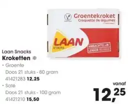 HANOS Laan Snacks Kroketten aanbieding