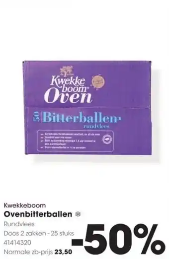 HANOS Kwekkeboom Ovenbitterballen aanbieding