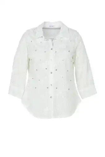 Wehkamp Paprika blouse ecru aanbieding