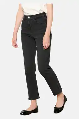 Wehkamp LOLALIZA high waist straight leg jeans black denim aanbieding