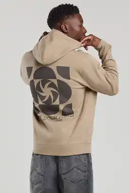 Wehkamp America Today hoodie beige aanbieding