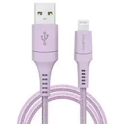 ANWB Imoshion Lightning naar USB kabel 2 meter Lila aanbieding