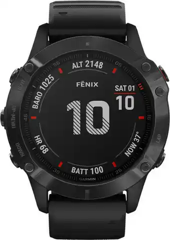 Coolblue Garmin Fenix 6X Pro - Zwart - 51 mm aanbieding