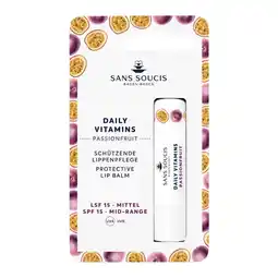 Douglas Sans Soucis Daily Vitamins Passion Fruit Protective Lip Balm SPF 15 aanbieding