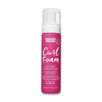 Douglas Umberto Giannini Curl Curl Foam Anti-Frizz Styling Mousse aanbieding