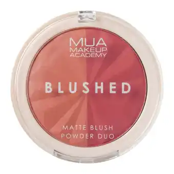 Douglas MUA Makeup Academy Matte Blush Powder Duo aanbieding