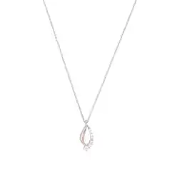 Douglas amor Ketting met hanger voor dames, 925 Sterling zilver, zirkonia synth aanbieding