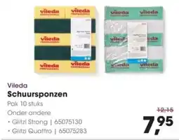 HANOS Vileda Schuursponzen aanbieding