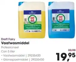 HANOS Dreft Fairy Vaatwasmiddel aanbieding