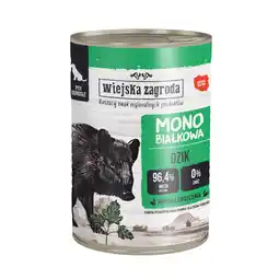 Zooplus Voordeelverpakking 24x400g Wiejska Zagroda Dog wildzwijn natvoer voor honden aanbieding