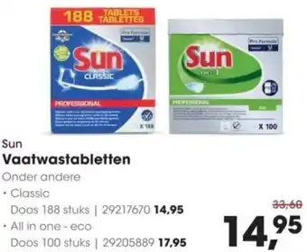 HANOS Sun Vaatwastabletten aanbieding