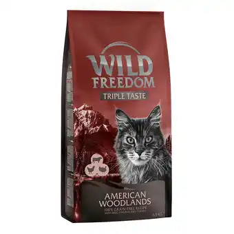 Zooplus 2x6,5kg American Woodlands Wild Freedom Kattenvoer aanbieding