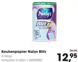 HANOS Keukenpapier Nalys Blitz aanbieding