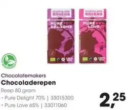 HANOS Chocolatemakers Chocoladerepen aanbieding