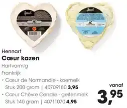 HANOS Hennart Cœur kazen aanbieding