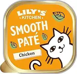 Bol.com Lily's Kitchen Smooth Paté - Kattenvoer Natvoer - Paté met Kip - 19 x 85 g aanbieding