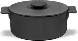 Bol.com Serax - Sergio Herman Surface Pot Enamel Cast Iron - Zwart - D20 - 2L aanbieding