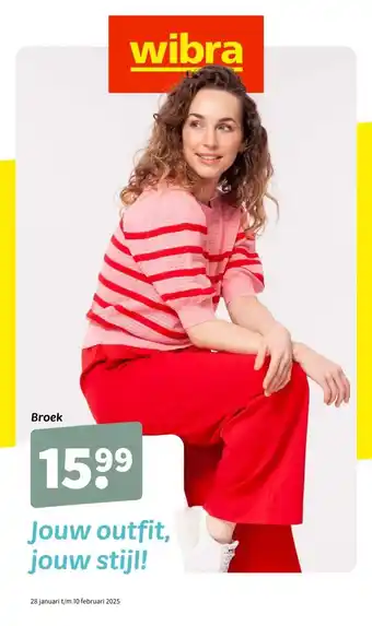 Wibra Broek aanbieding