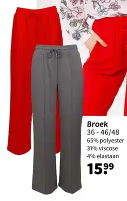 Wibra Broek aanbieding