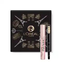 Wehkamp L'Oréal Paris Lash Paradise mascara + Superliner Perfect slim eyeliner - geschenkset aanbieding