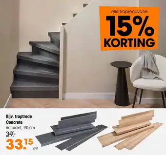 Kwantum Traptrede Concrete aanbieding