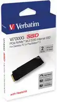 Bol.com Verbatim Vi7000 2 TB NVMe/PCIe M.2 SSD 2280 harde schijf PCIe 4.0 x4 Retail 49368 aanbieding