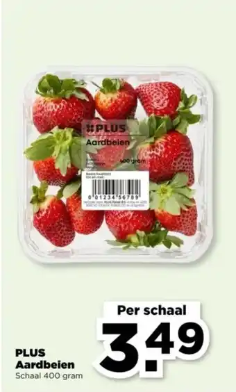 PLUS PLUS Aardbeien aanbieding