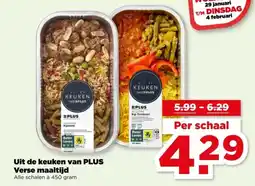 PLUS Uit de keuken van PLUS Verse maaltijd aanbieding