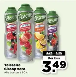 PLUS Teisseire Siroop zero aanbieding