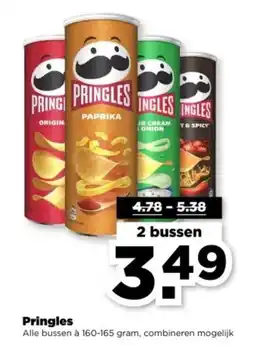 PLUS Pringles aanbieding