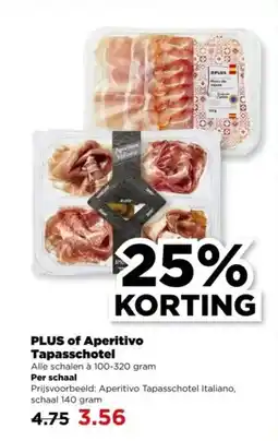 PLUS PLUS of Aperitivo Tapasschotel aanbieding