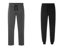 Lidl LIVERGY Heren joggingbroek met teddyvoering aanbieding