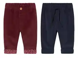 Lidl lupilu Baby corduroy broek aanbieding