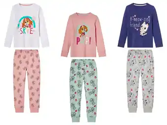 Lidl Kinder pyjama aanbieding