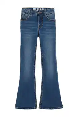 Wehkamp WE Fashion flared jeans blue denim aanbieding