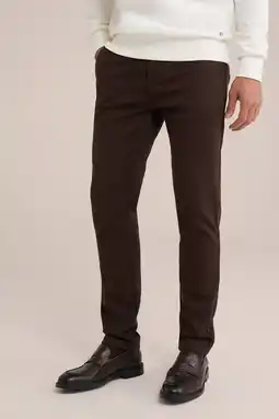 Wehkamp WE Fashion slim fit chino Bruno aanbieding