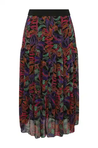 Wehkamp Paprika maxi rok multi aanbieding