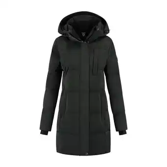 ANWB Travelin' Rayna Dames pufferparka Zwart aanbieding