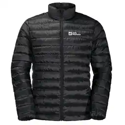 ANWB Jack Wolfskin Pack&Go Down Jacket Heren Zwart aanbieding