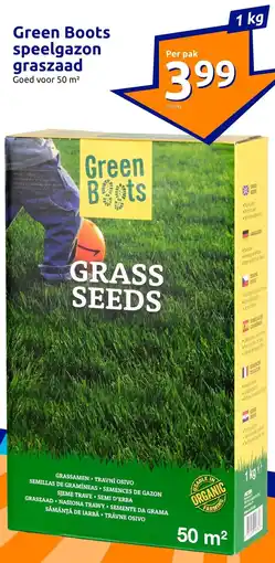 Action Green Boots speelgazon graszaad aanbieding