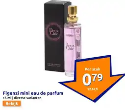 Action Figenzi mini eau de parfum aanbieding